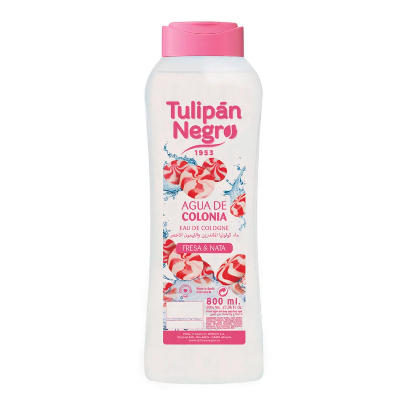 Aqua de colonia Tulipan Negro - Fresa & Nata