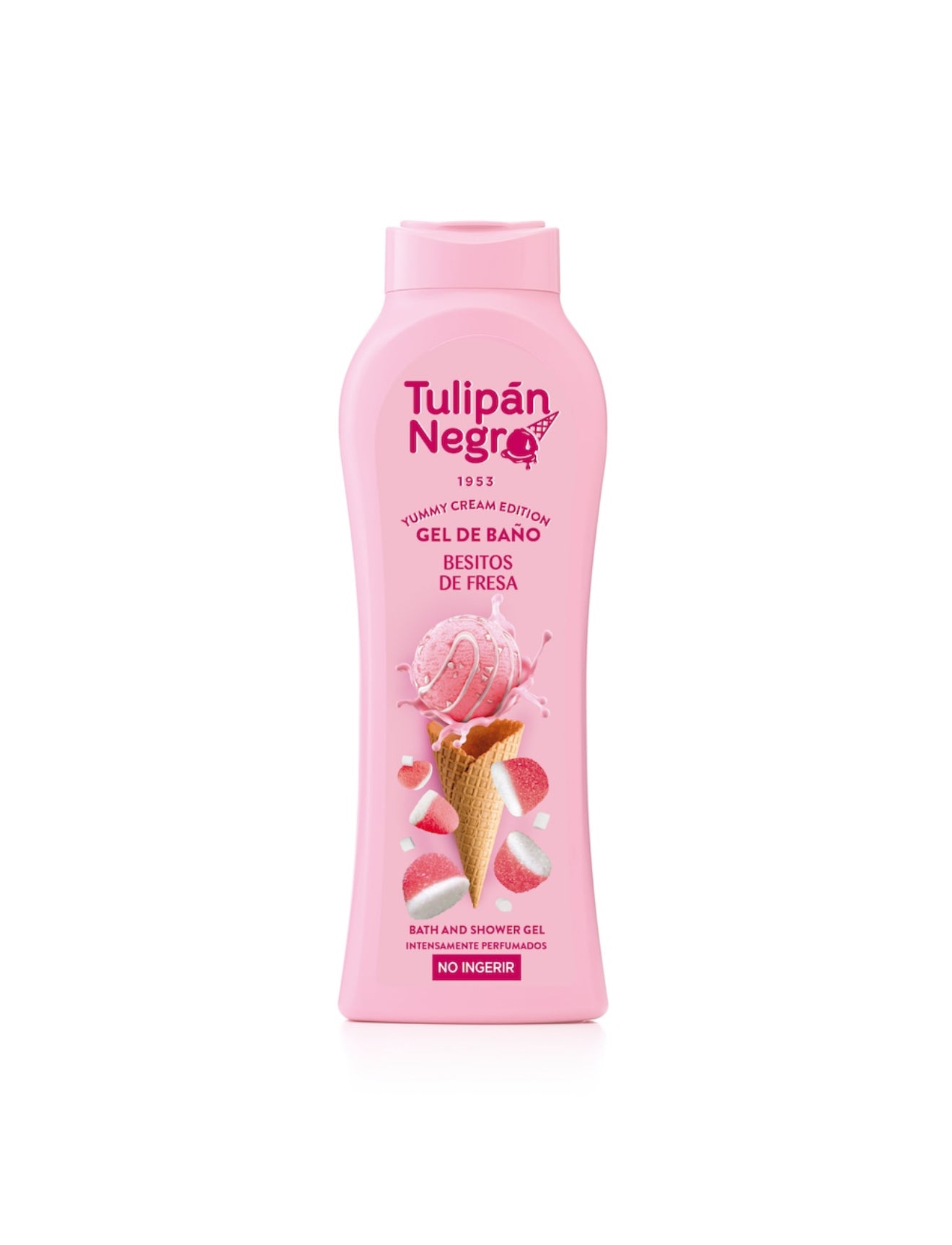 Gel de duș Tulipan Negro Besitos de Fresa