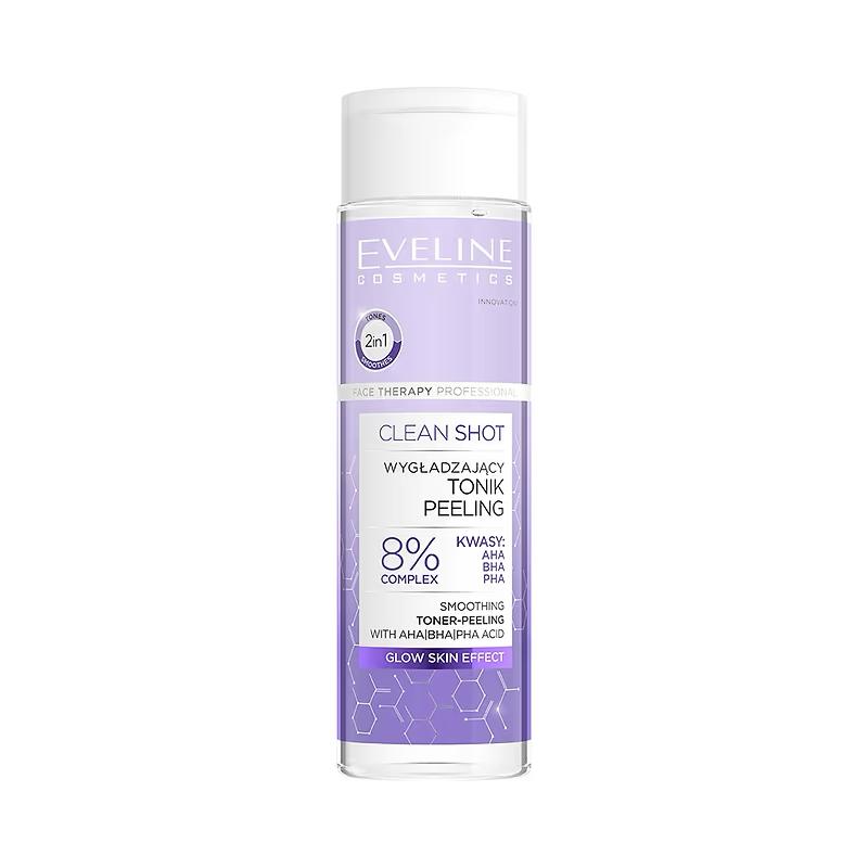 Toner Clean Shot Smoothing Peeling 8 % Eveline