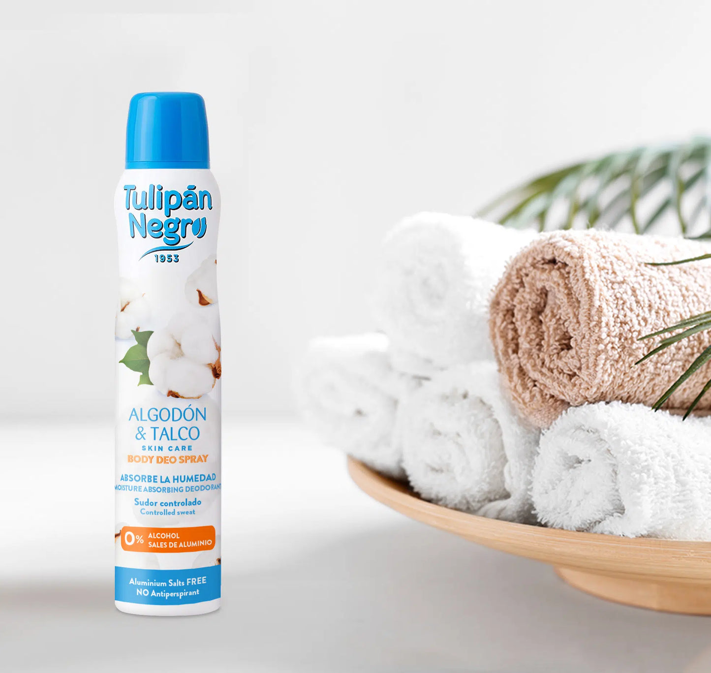 Deodorant spray Tulipan Negro - Algodon & Talco