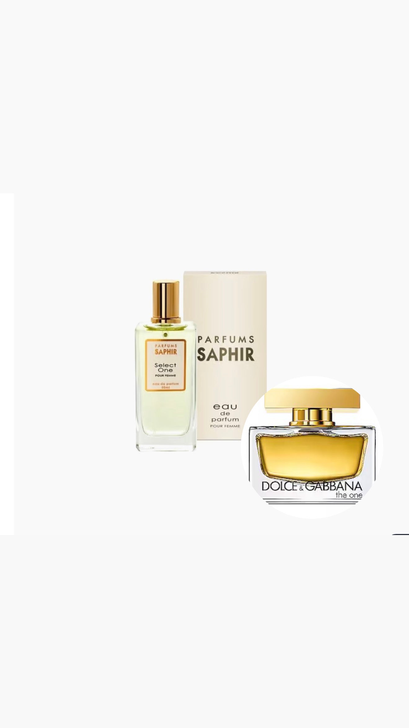 Parfum Saphir - Perfect One 50 ml