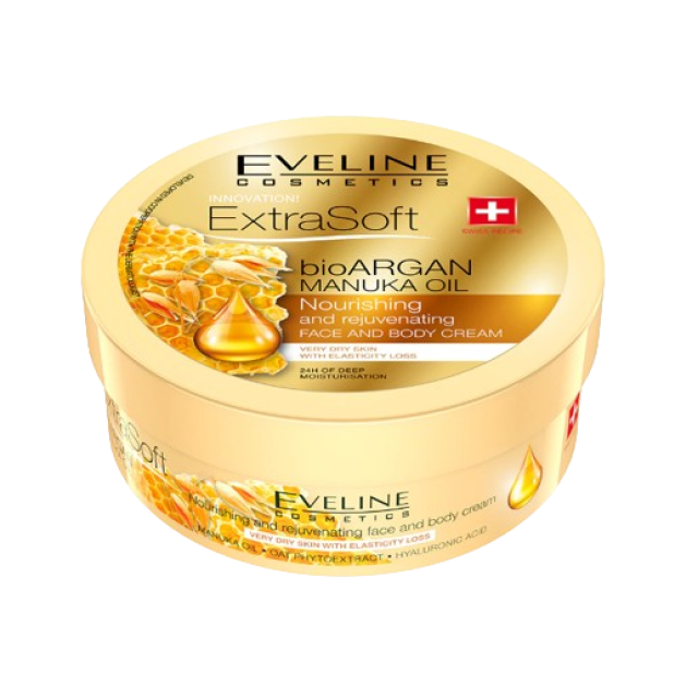 Cremă pentru față și corp Eveline ExtraSoft Argan&Manuka Oil