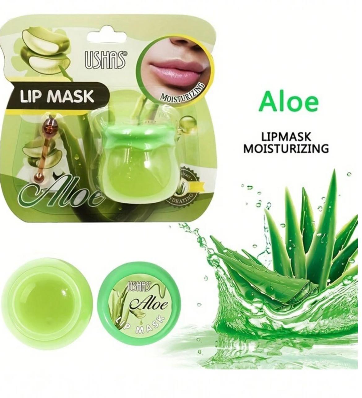 Mască pentru buze cu aplicator Ushas