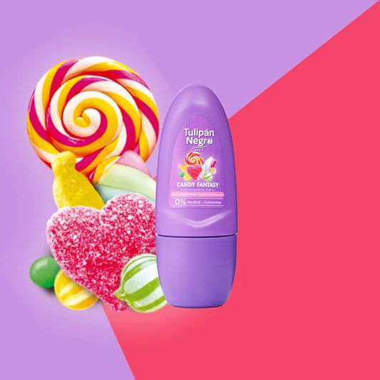 Deodorant roll-on Tulipan Negro - Candy Fantasy