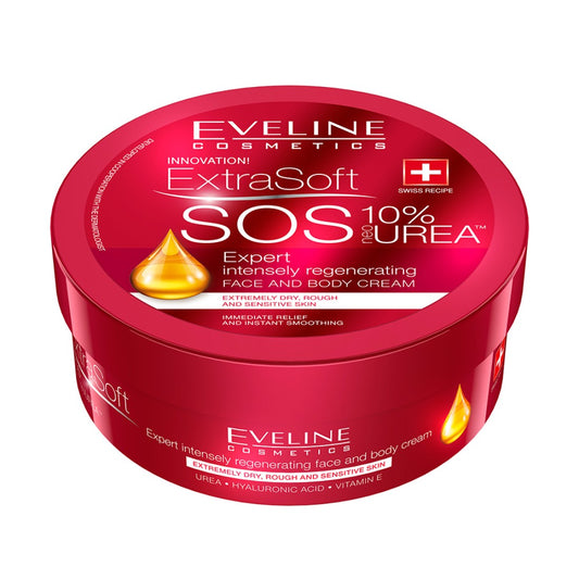 Cremă pentru față și corp Eveline ExtraSoft SOS 10%