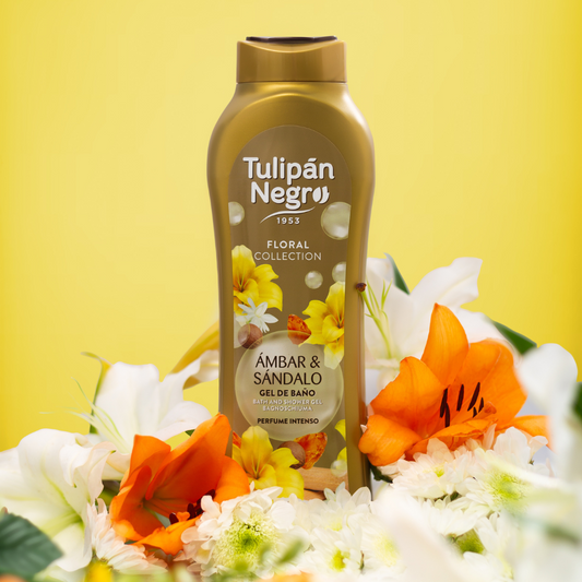 Gel de duș Tulipan Negro - Ambar & Sandalo