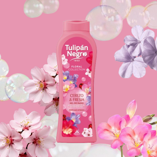 Gel de duș Tulipan Negro - Cerezo & Fresia