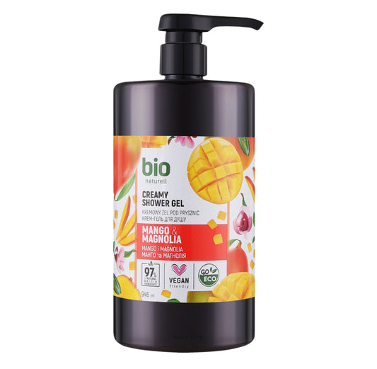 Gel de duș cu mango și magnolie Bio Naturell 946 ml