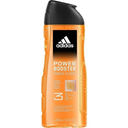Gel de duș Adidas Power Booster 3 în 1 400 ml