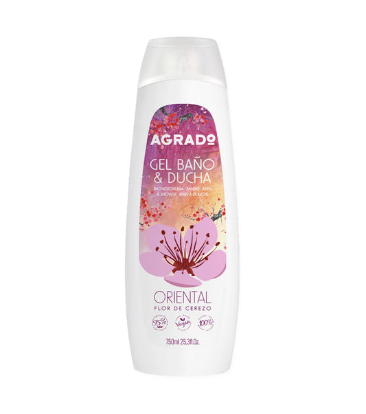 Gel de duș Agrado - Oriental și Flori de cireș