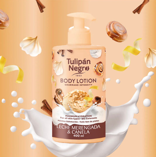 Loțiune de corp Tulipan Negro - Leche Merengada & Canela