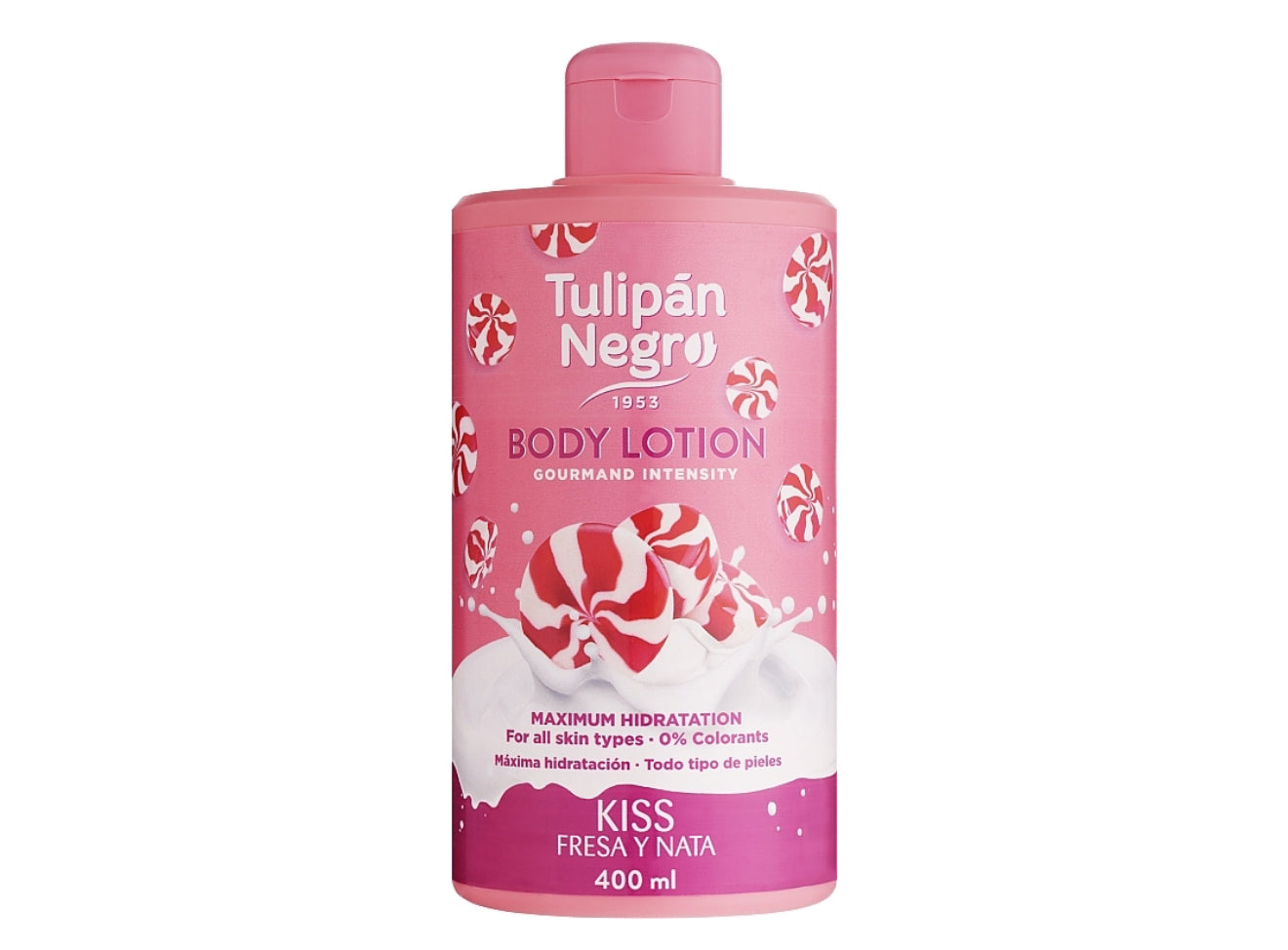 Lotiune de corp Tulipan Negro - Fresa y Nata